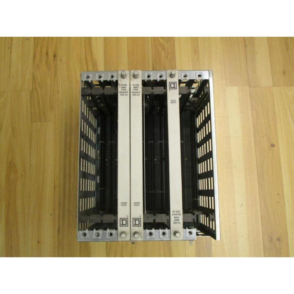 Square D 8997 EQ5210 LFR10 Slot Rack 8997EQ5210LFR10 - Used