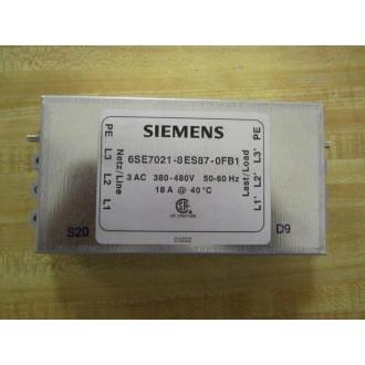 Siemens 6SE7021-8ES87-0FB1 Master Drive 6SE70218ES870FB1