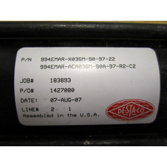 De-sta-co Auto 994EMA-R-ACA036M-90A-97-R2-C2 Clamp - Used