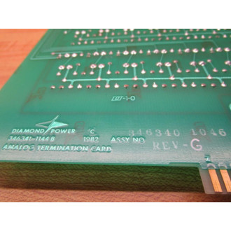 Diamond Power 346341-1144B Analog Termination Card 3463411144B