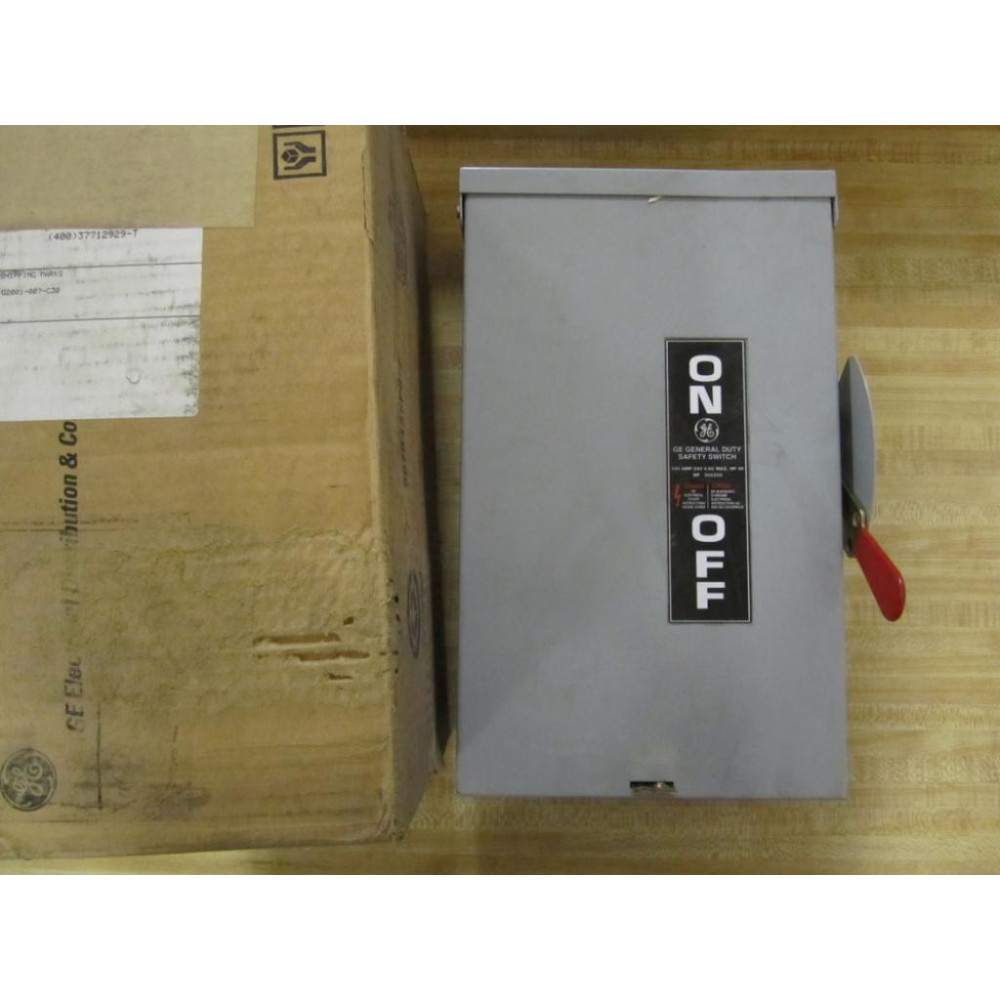 GE General Electric TGN3323R Safety Switch