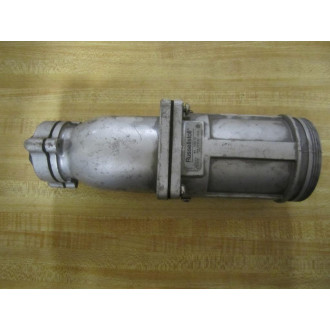 Russellstoll 7428-78 4 POS Connector 60A 600VAC-250V - Used