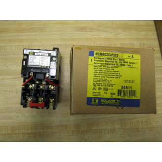 Square D 8536-SCO3 Starter 8536-SC03 Series A