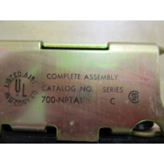 Allen Bradley 700-NPTA1 Relay With  700-NT Series C - Used