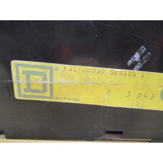 Square D FAL26030 30A Circuit Breaker - Used