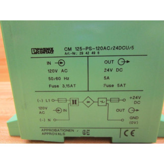 Phoenix Contact 2942496 Power Supply - New No Box