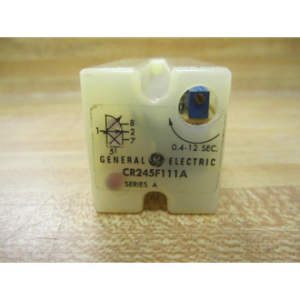 GE General Electric CR245F111A Relay Module - Used