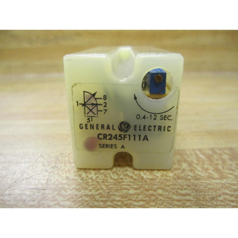 GE General Electric CR245F111A Relay Module - Used