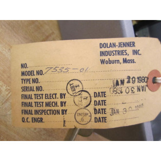 Dolan-Jenner 7535-01 Control 753501 - New No Box