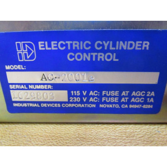 Industrial Device AC-2001 Electric Cylinder Control AC2001E