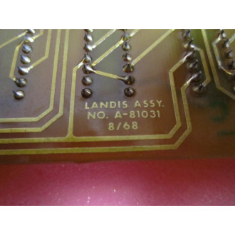 Landis A-81031 A81031 BRM Binary Rate Multiplier - Used