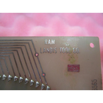 Landis Tool Co A86566 Ram With Ribbon Cable - Used