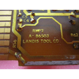 Landis Tool A-86503 Board  A86503 - Used