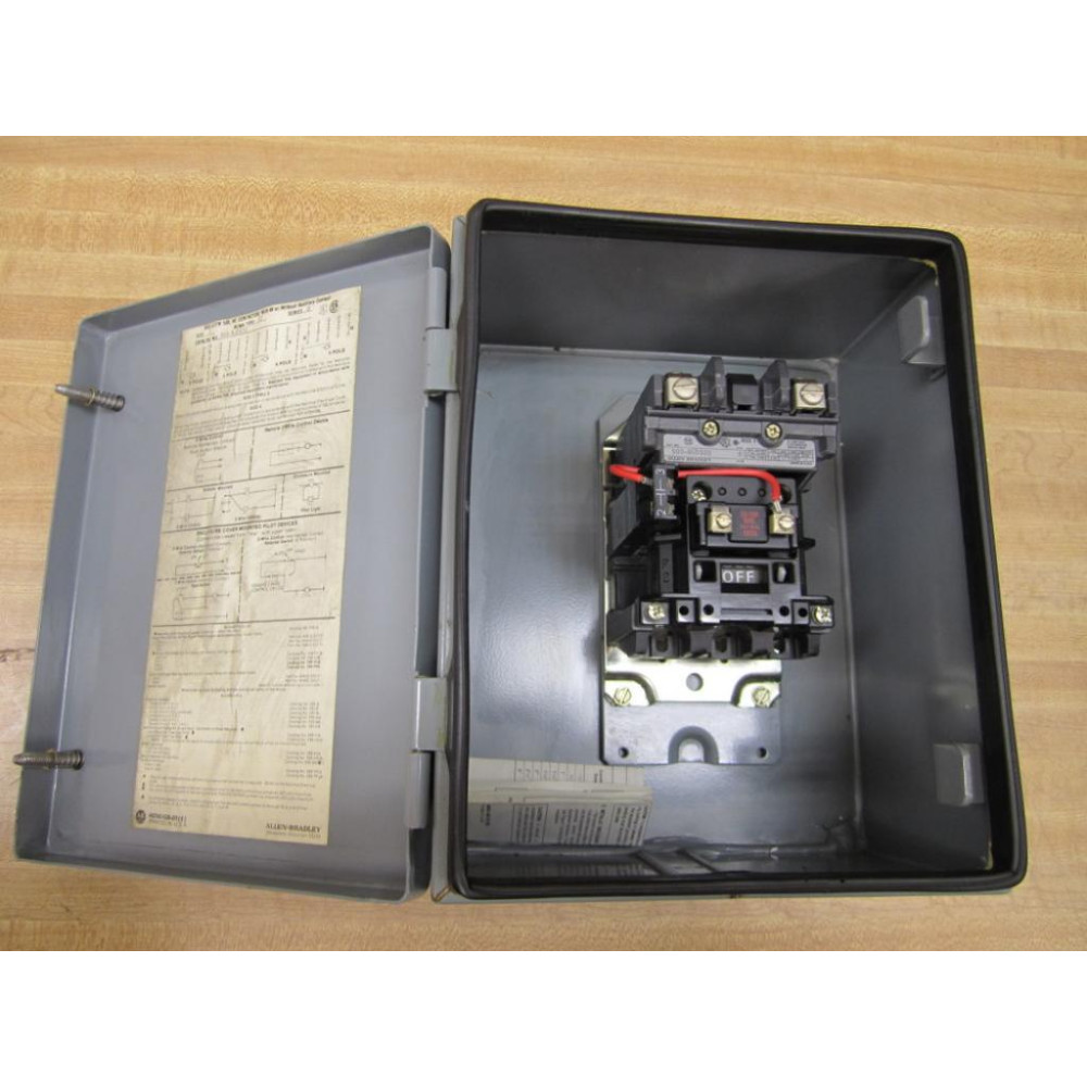 Allen Bradley 500BJD920 Cabinet With 500-BOD920 Starter - New No Box