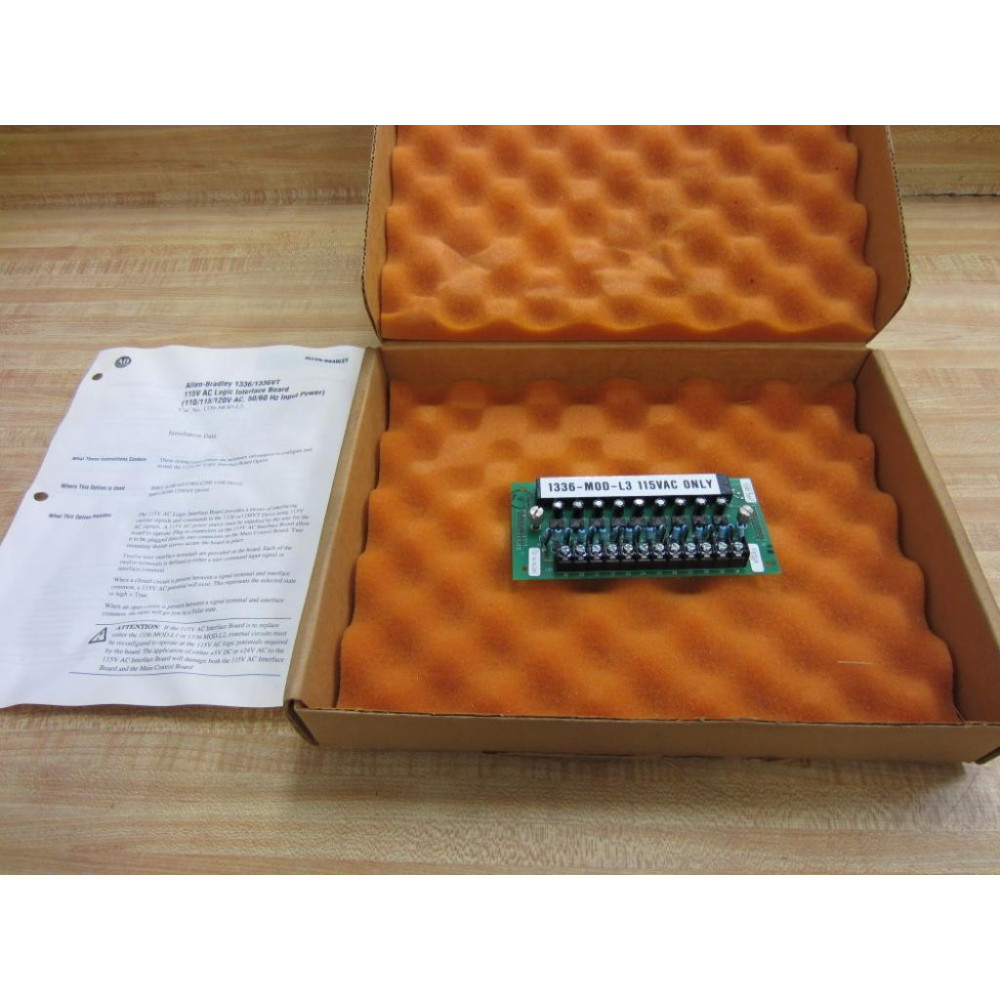 Allen Bradley 1336-MOD-L3 Interface Board 115Vac 120673