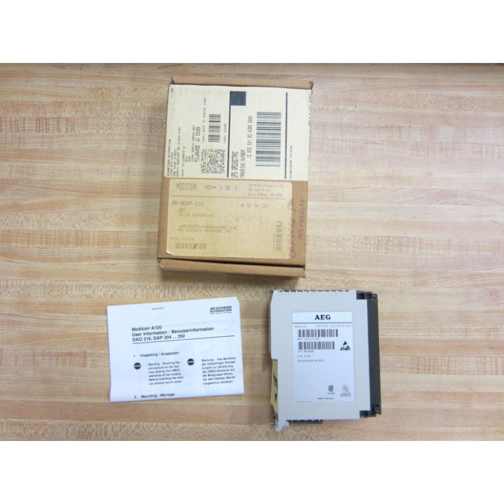 Schneider DAP 216AS-BDAP-216 DAP216ASBDAP216 Output Module