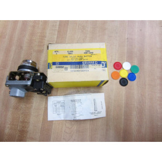 Square D 9001 KRD-1UH2 Time Delay Push Button 9001KRD1UH2