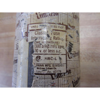 Bussmann KTU 1600 Limitron KTU1600 Fuse Tested (Pack of 4) - Used