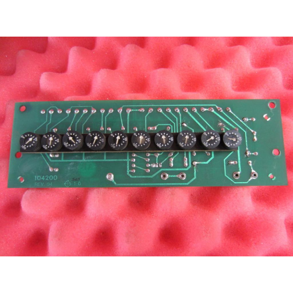 Allen Bradley 104201 Potentiometer Assembly Board 14200 - Used