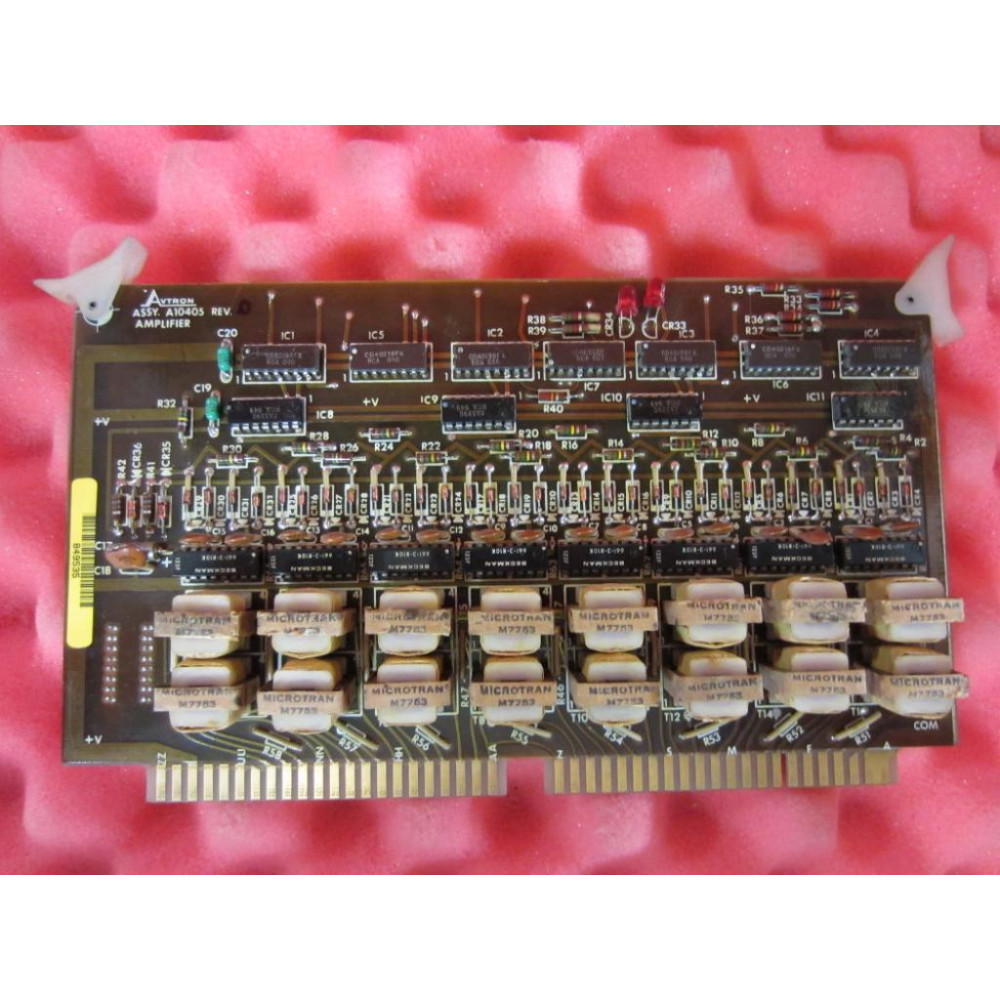 Avtron A10405 Amplifier Board Rev D - Used
