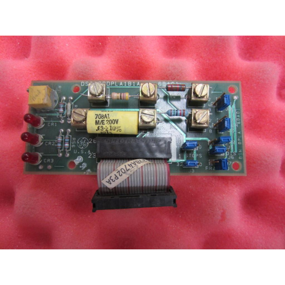 General Electric DS3800DPLA1B1A Aux Card Position Loop 6BA01 - Used