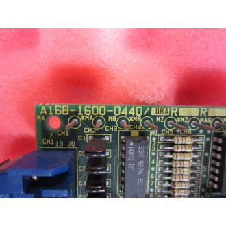 Fanuc A16B-1600-0440 IO Board A16B-1600-044006A - Used