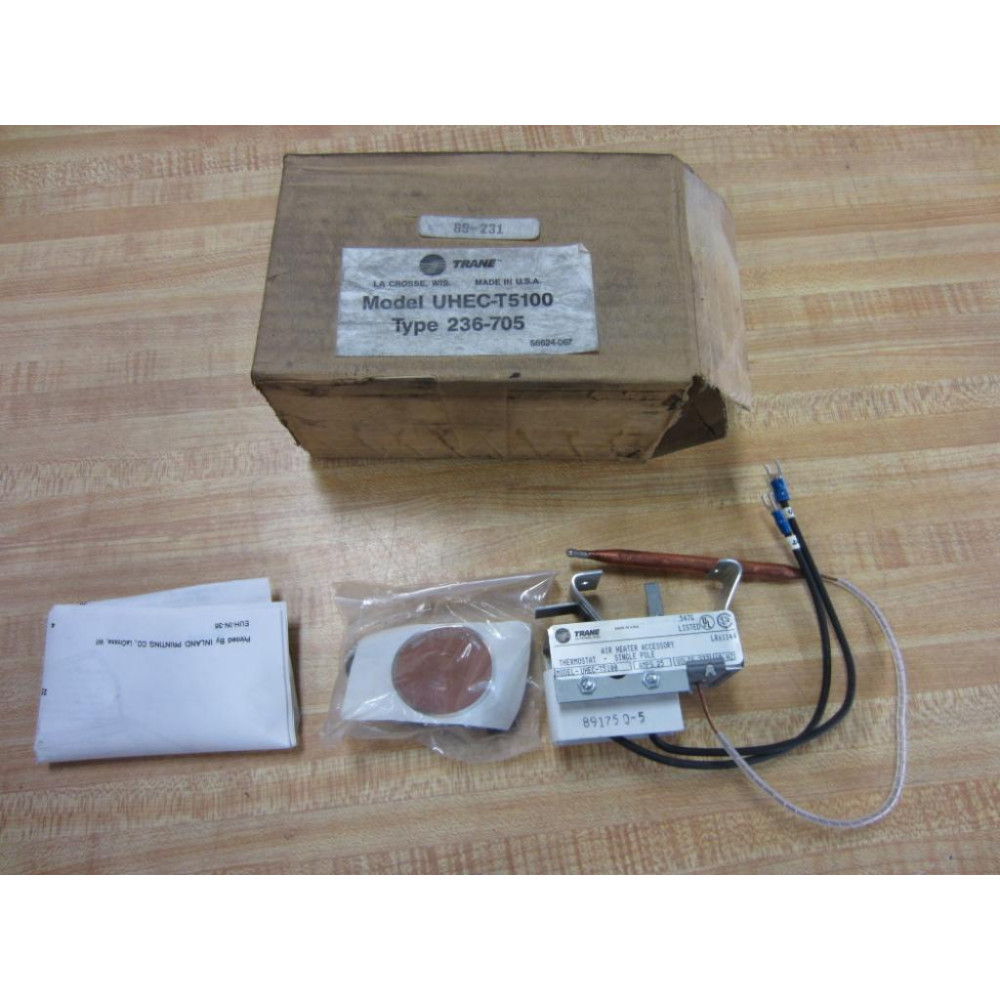 Trane UHEC-T5100 Air Heater Accessory