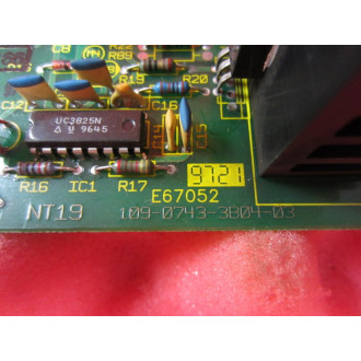 Indramat 109-0743-3B04-03 NT19 Board 109-0743-3A04-03 A11 - Used
