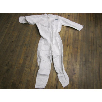 DuPont Tyvek TY 120 SWH 2X 002500 Coverall CVZ11XXL White Size 2X (Pack of 25)