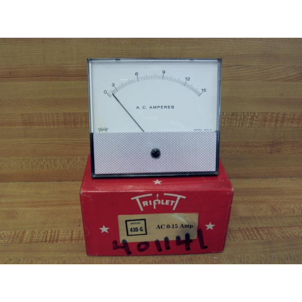 Triplett 430-G AC Amp Meter 430G 0-100 A.C. Amperes