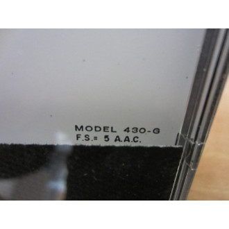 Triplett 430-G AC Amp Meter 430G 0-100 A.C. Amperes