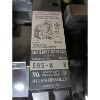 Allen Bradley 509-DOD Starter 509-D0D Series A - Used