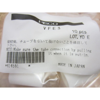 Pisco VFE3 Vacuum Pad Filter (Pack of 10)