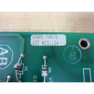 Allen Bradley 151085 PC Board Assembly Rev 04 - Used