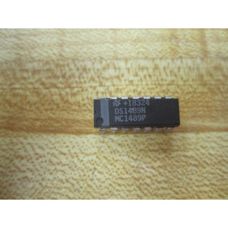 National Semiconductor MC1489P Integrated Circuit (Pack of 2)