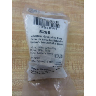Cooper 5266 Industrial Grounding Plug