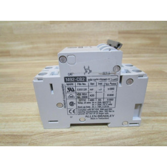Allen Bradley 1492-CB2-H100 10A Circuit Breaker 1492CB2H100 Series B - Used