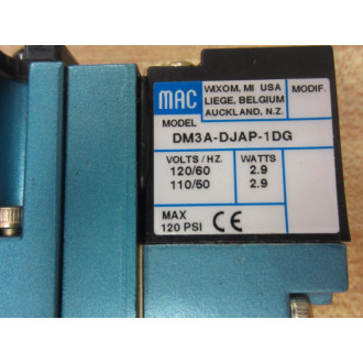 MAC DM3A-DJAP-1DG Solenoid Valve DM3ADJAP1DG