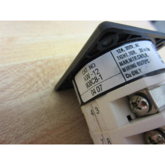 Electroswitch KW-12908C8-1 KW12908C81 Switch - New No Box
