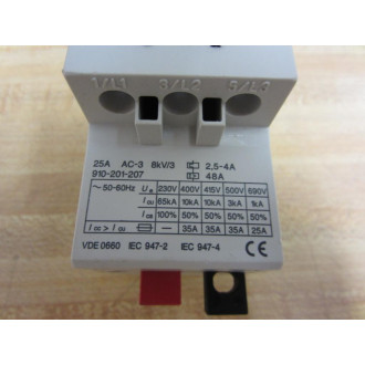 AEG 910-201-207 2,5- 4A MBS25 Starter  910-201-207-000 - Used