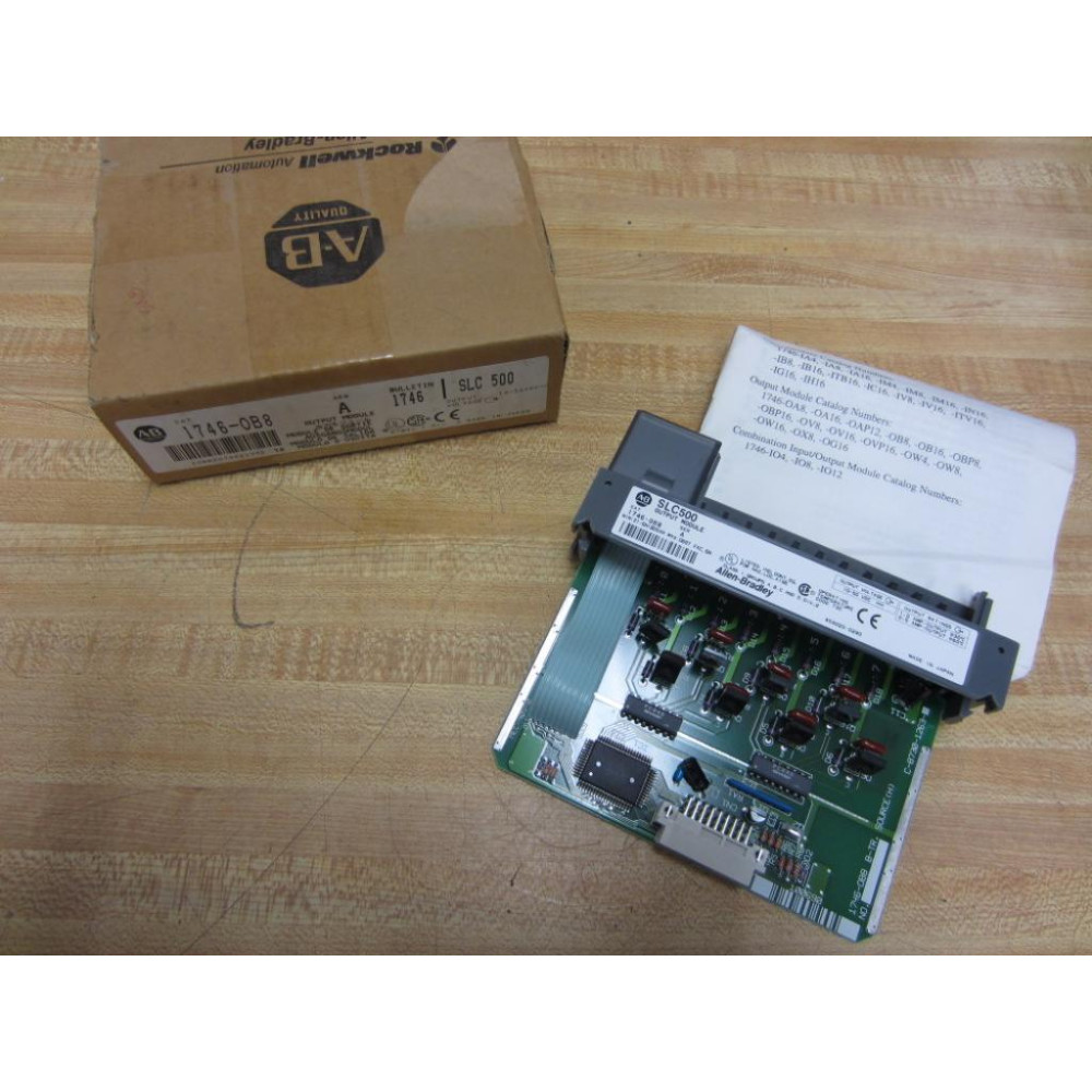 Allen Bradley 1746-OB8 Output Module 1746-0B8