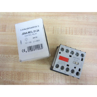 Jokab Safety JSNA-MCL-31-24 Control Relay JSNAMCL3124