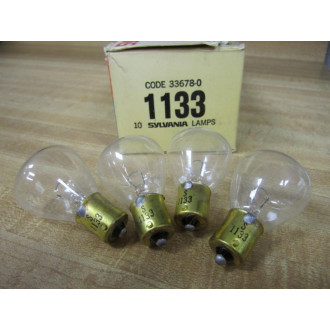 Sylvania 1133 Lamp Light Bulb 1133 (Pack of 4) - New No Box