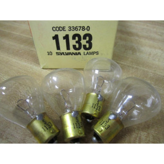 Sylvania 1133 Lamp Light Bulb 1133 (Pack of 4) - New No Box