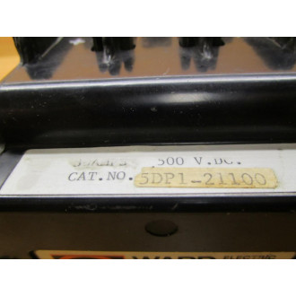 Ward Leonard 5DP1-21100 Clark Contactor 5DP121100 115V 5060Hz - Used