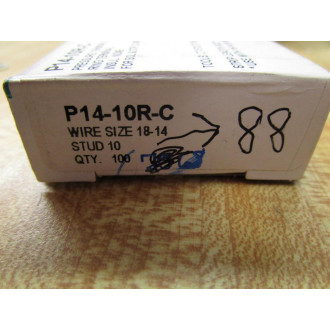 Panduit P14-10R-C Ring Terminal P1410RC (Pack of 88)