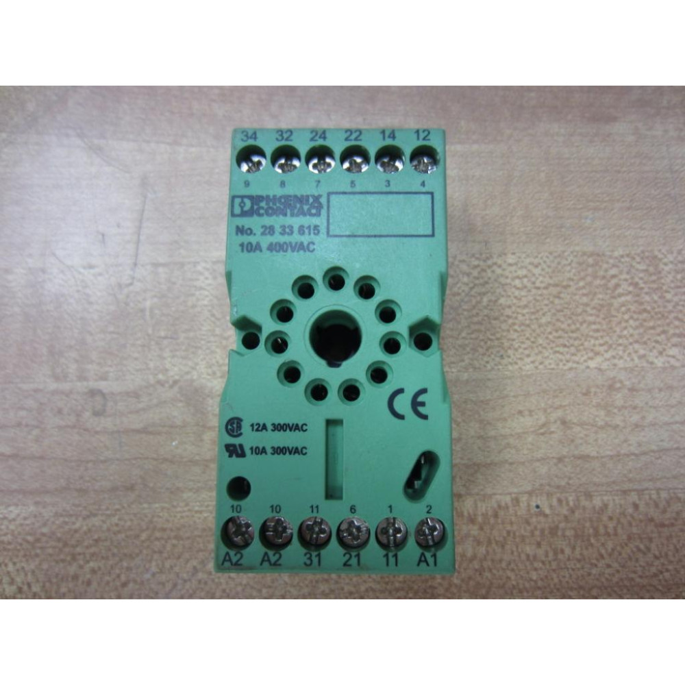 Phoenix Contact 2833615 Relay Socket - New No Box