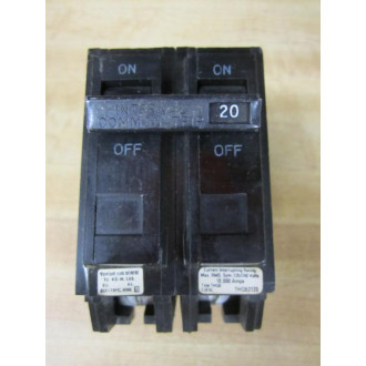 General Electric THQB2120 Circuit Breaker (Pack of 2) - Used