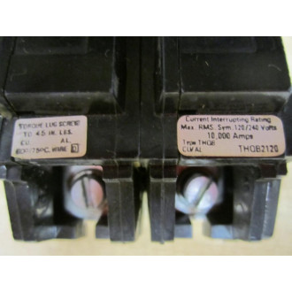 General Electric THQB2120 Circuit Breaker (Pack of 2) - Used