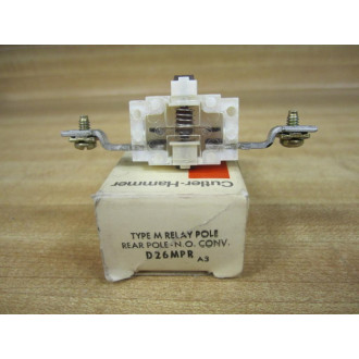Cutler Hammer Eaton D26MPR Relay Contact Cartridge WhiteClear